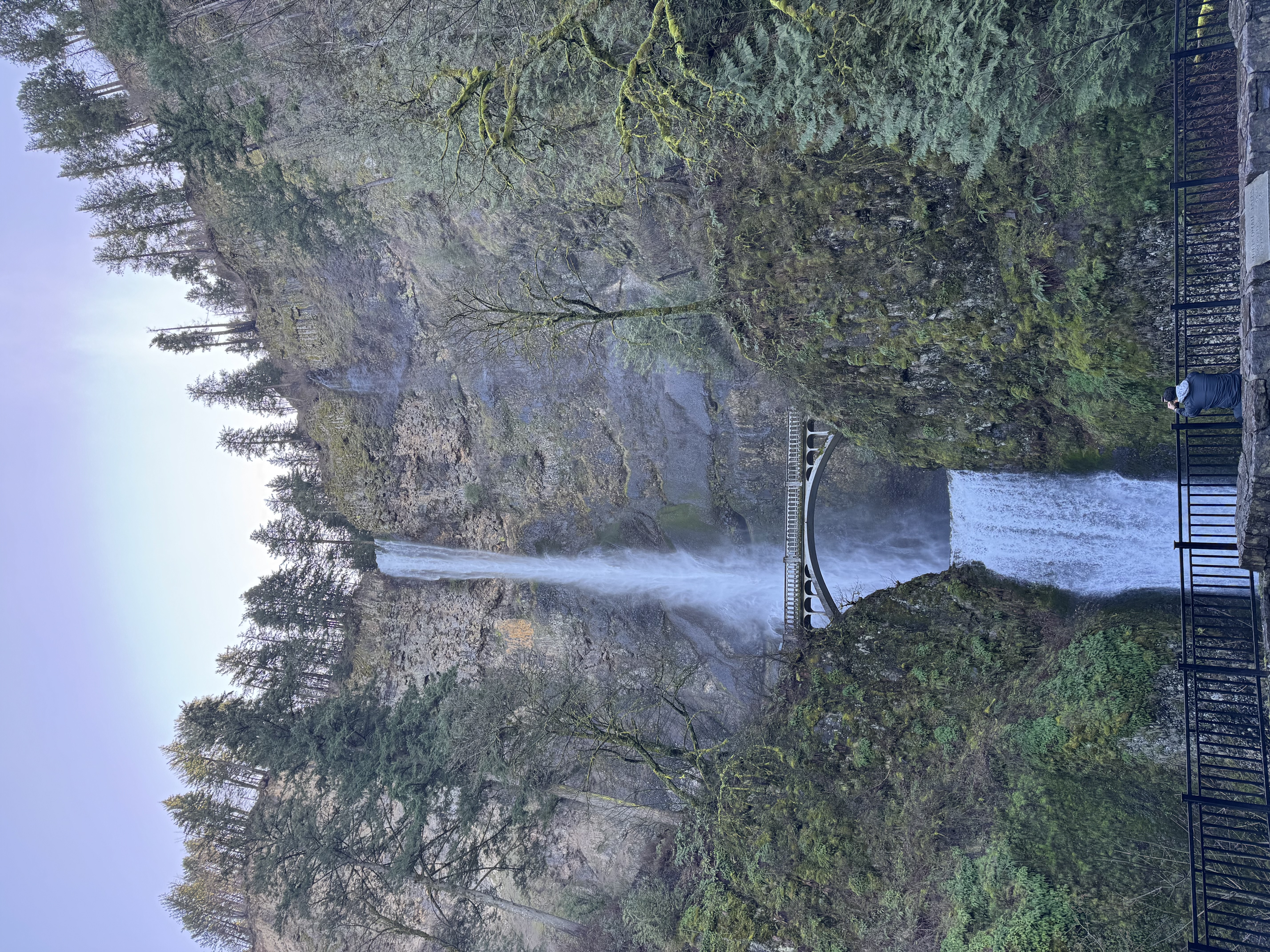 Multnomah Falls waterfall in Oregon