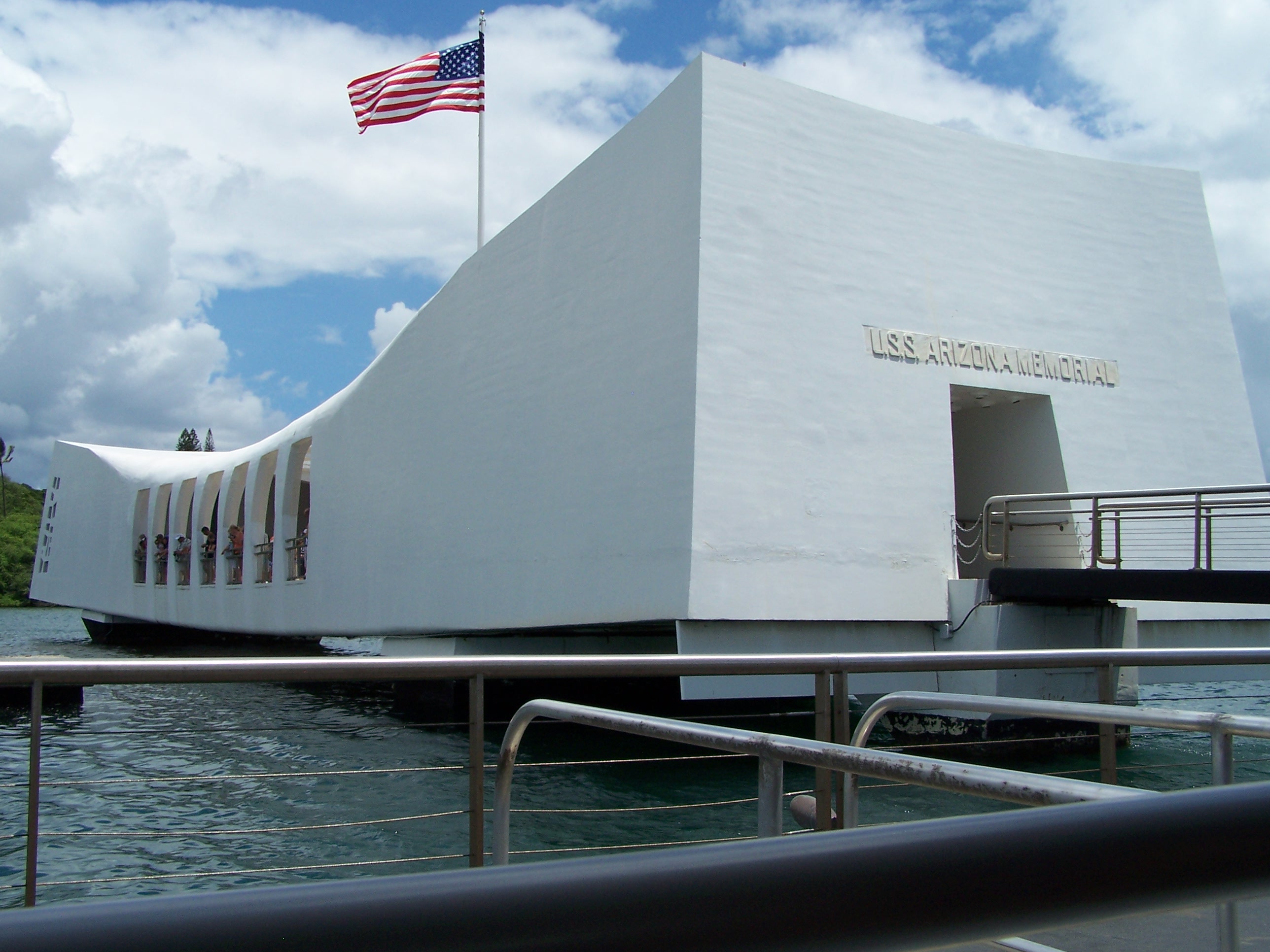 USS Arizona Memorial at Pearl Harbor